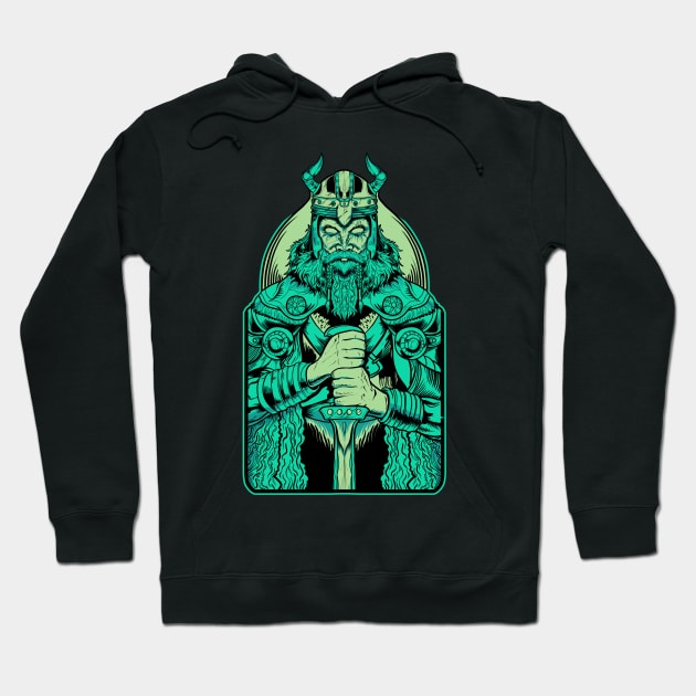 Viking jarl Hoodie by TimeSkiff